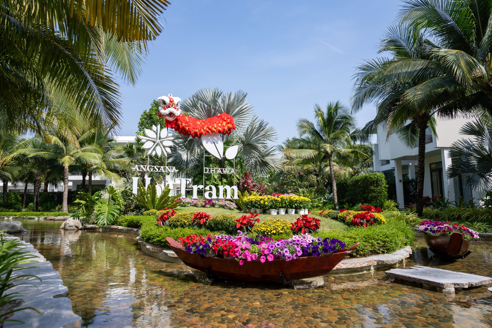 Angsana decoration Tết Theme